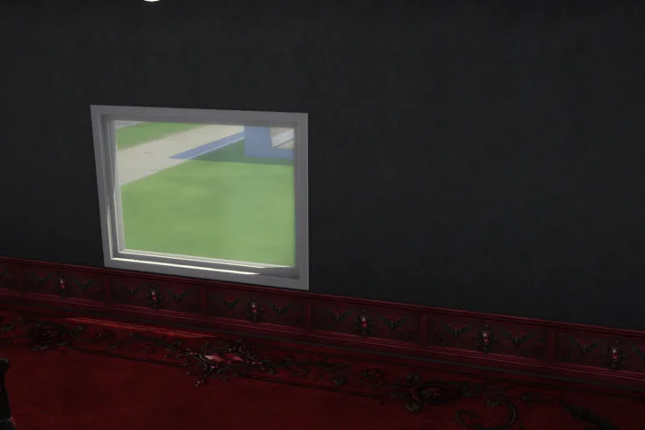 Crimson Nocturne Gothic Wall Paneling