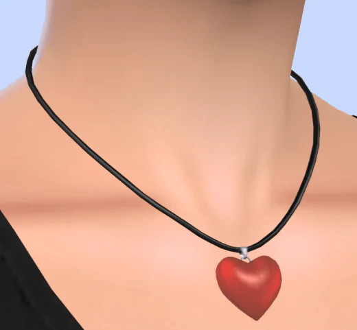 Heart Cord Necklace