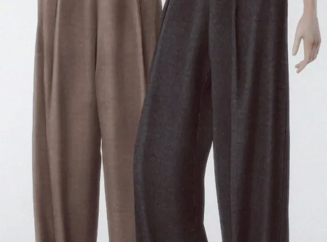 Charonlee - Belted Wide Leg Trousers