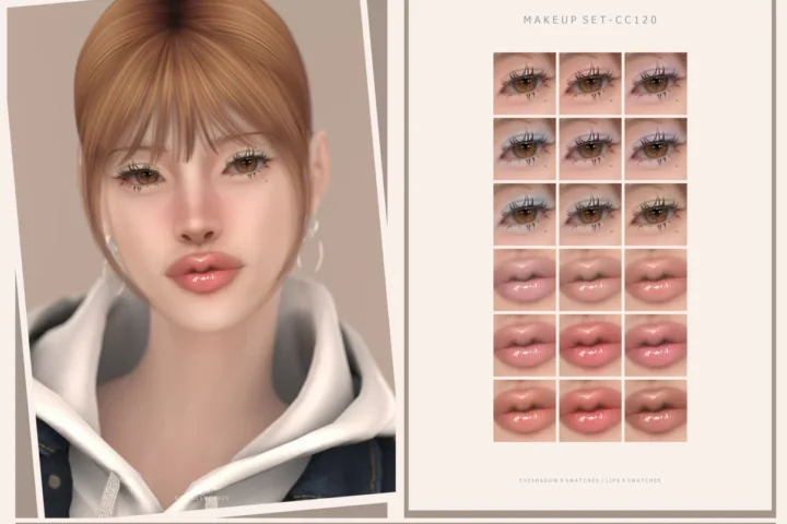 Набор для макияжа - Goppolsme - GOLD - Makeup Set CC120