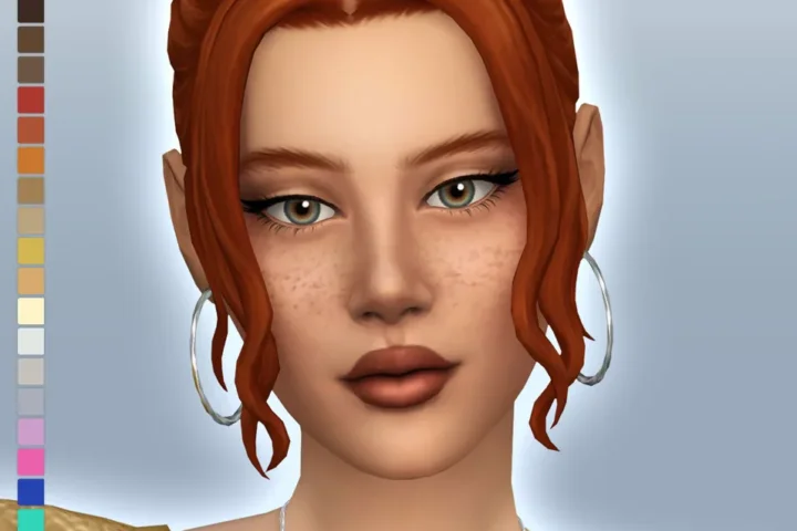 Женская причёска - Blossom Hairstyle