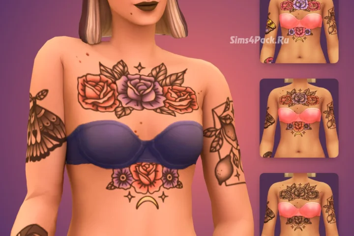 Набор татуировок "Heartlines Tattoos"