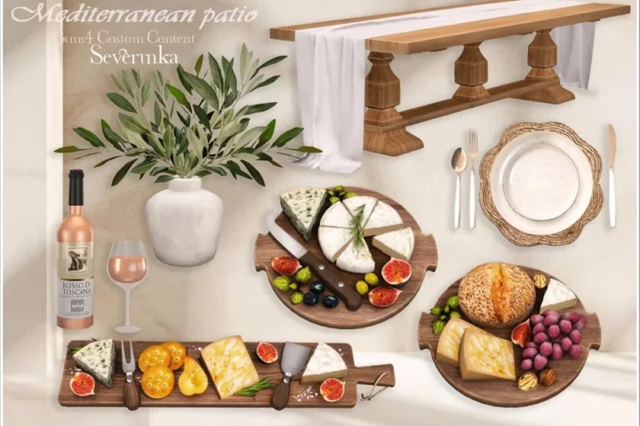 Mediterranean patio Pt2 Dining area