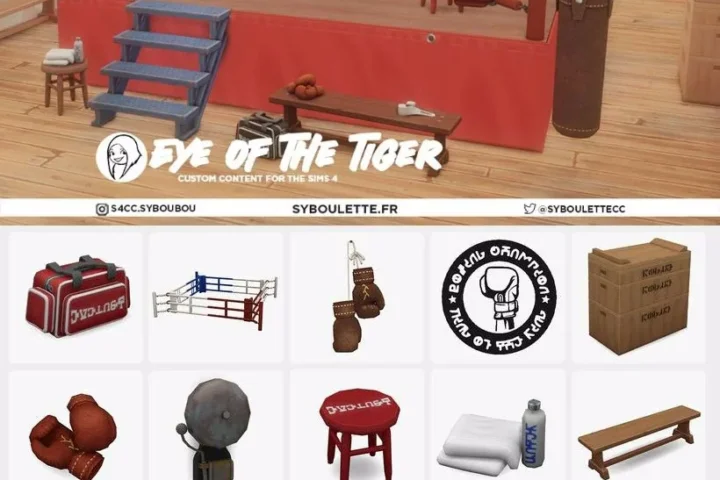 Eye Of The Tiger set is available in early access - Syboulette