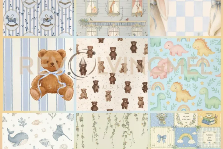 'It's A Boy ' Wallpaper Collection