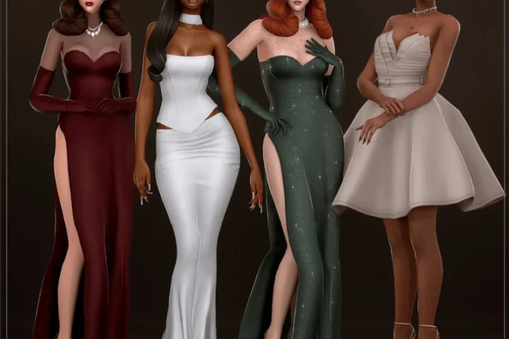 LETAL FEM COLLECTION - Bluerose and Daylifesims Collab