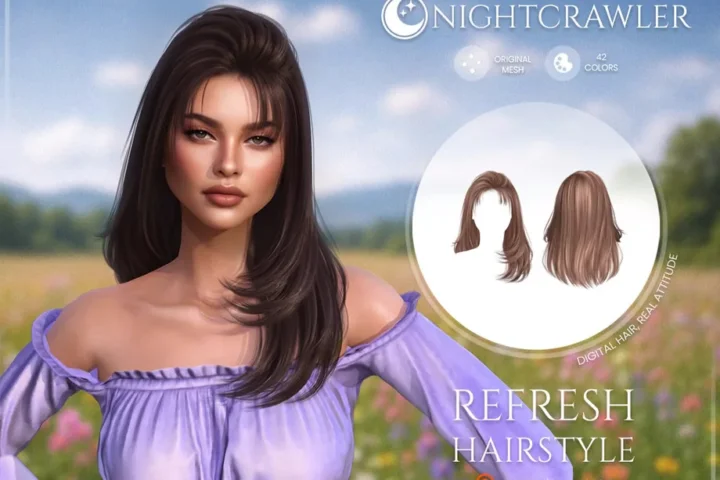Женская причёска - Refresh Hair STYLE D