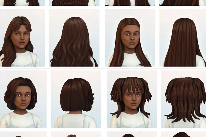 Kids Hairs Conversions Set ll