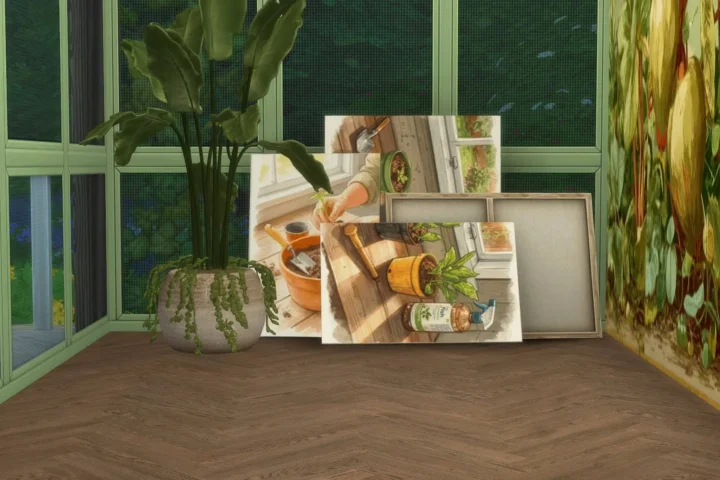 Garden Moments Floor Art