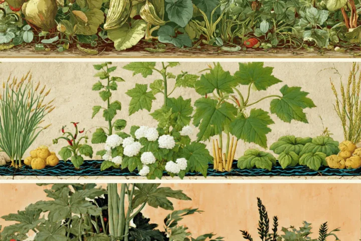 LUSH GARDEN BOTANICALS WALL MURALS
