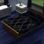 Royal Velour Majesty Bed Base Game