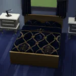 Royal Velour Majesty Bed Base Game