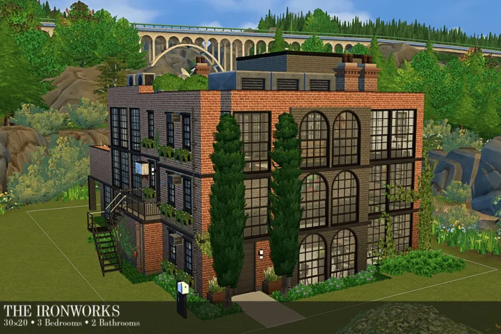 The Ironworks — Industrial Loft with Coffee Shop & Art Gallery