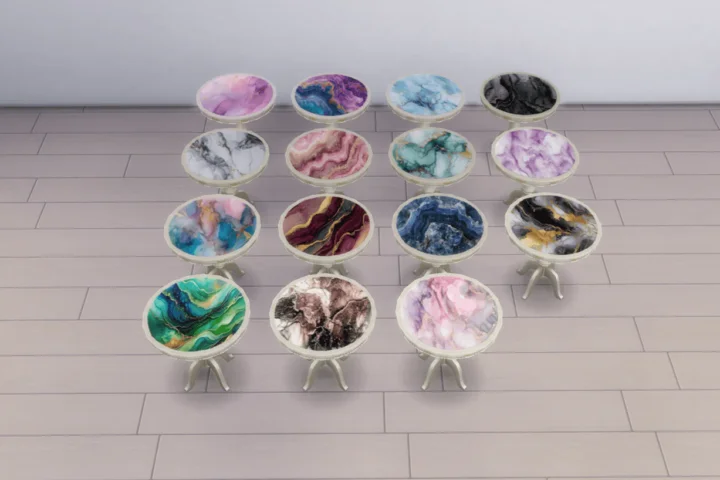 Marble table