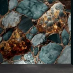 Bejeweled Marble Stone Walls