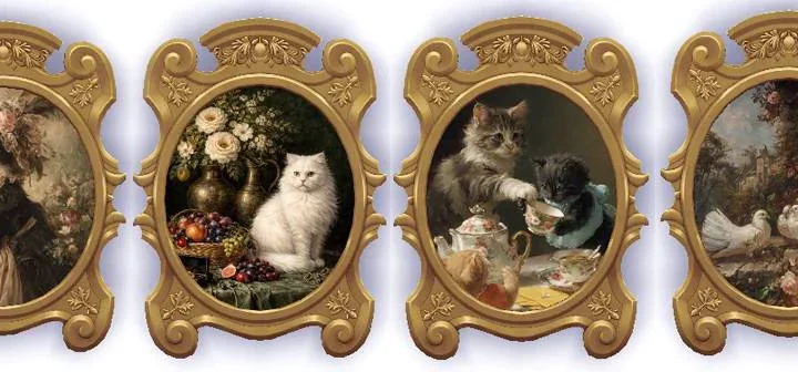 Baroque & Classical Paintings Set