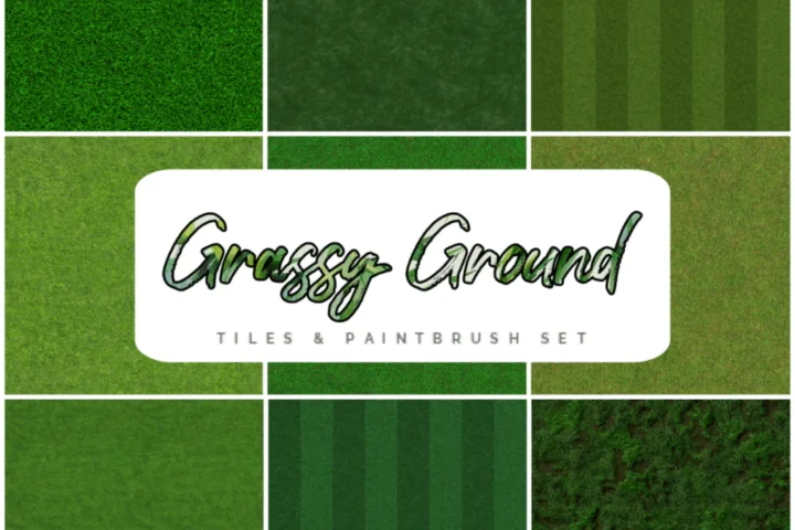 Grassy Ground - Terrain Paint & Tiles Set