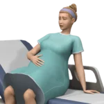 Sim in labour Posepack