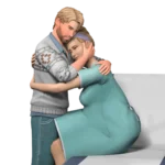Sim in labour Posepack