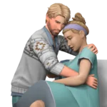 Sim in labour Posepack