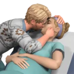 Sim in labour Posepack