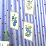 Set of 3 fruit paintings