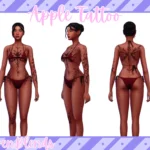 RavenBlends Apple Tattoo