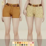 Golden Hour Belted Shorts