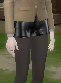 Makise Black Shorts [Recolor / Retexture]
