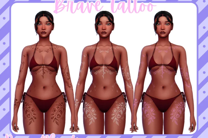 RavenBlends Brave Tattoo