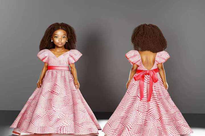 Toddler Sweetheart Neckline Tulle Dress