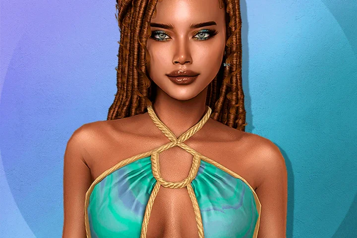 Aurum - Kehlani long locs style 4