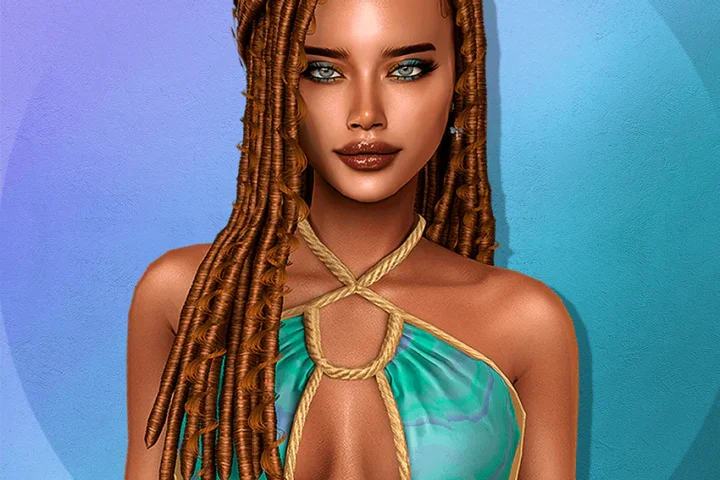 Aurum - Kehlani long locs style 2