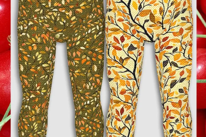 Toddler Autumn Leaves Leggings