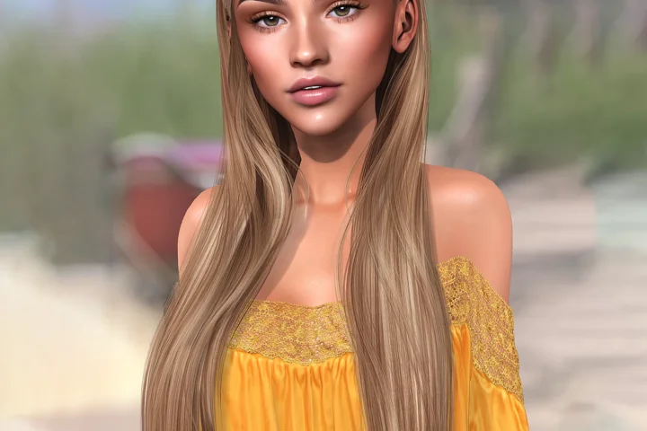 DOUX - Lizzy Hairstyle - Left Version