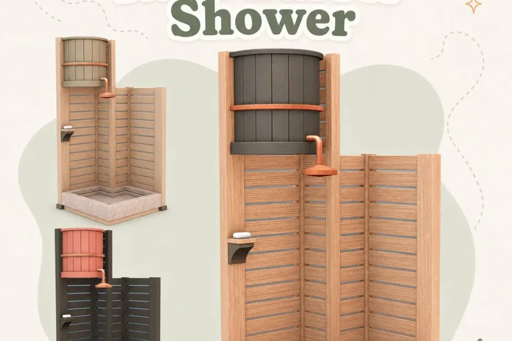 Rain Barrel Shower