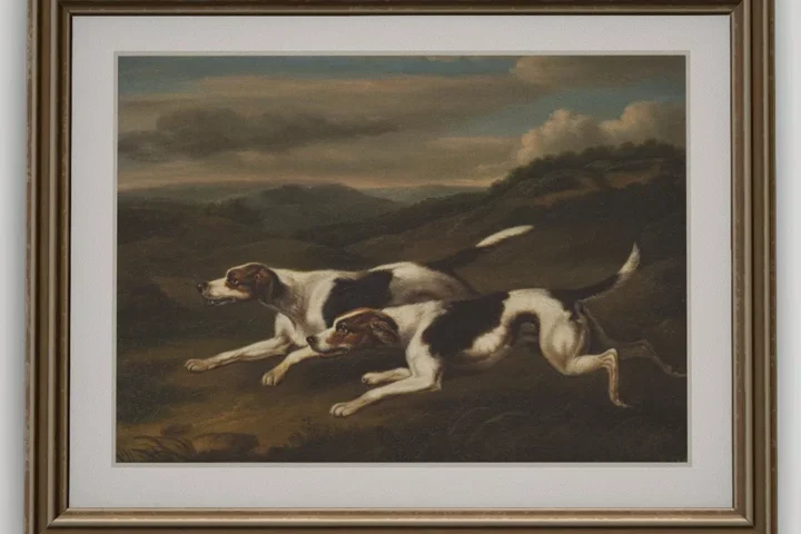 Vintage Oi Paintings Set - Old Money