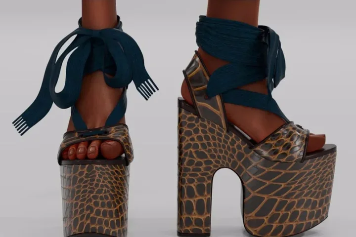 Polygon Couture - Vivienne Westwood The Elevated ‘Clomper’ Heels.
