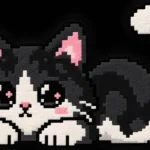 Purrfect Pixels Rug Set