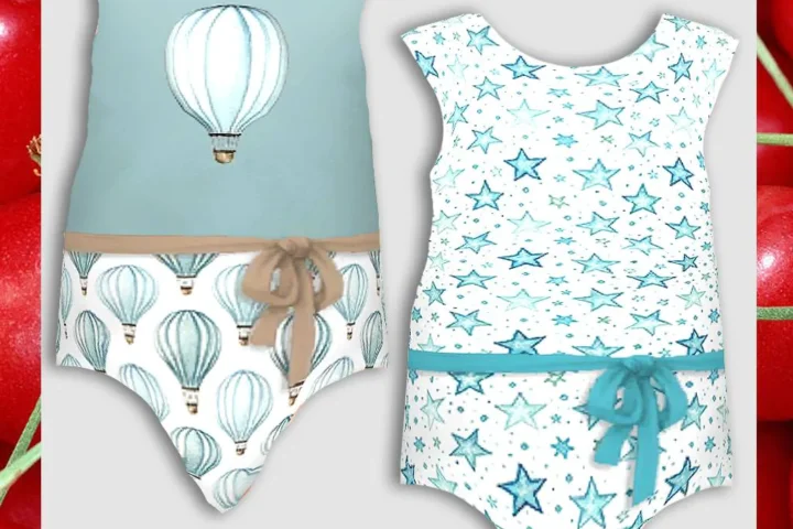 Infants Blue Nursery Bodysuits