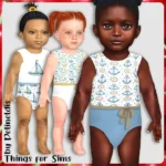 Infants Blue Nursery Bodysuits