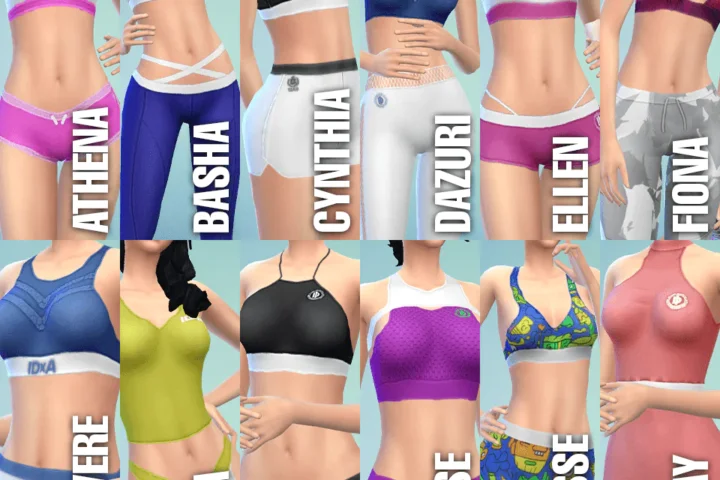 IDxA Activewear Collections Vol 1