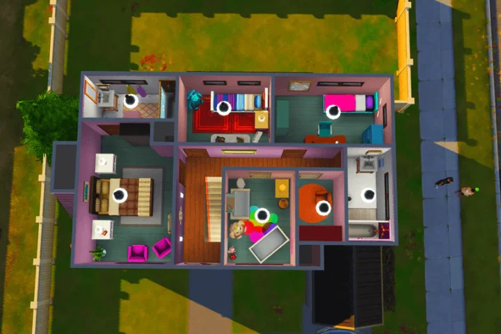 THE SIMPSONS HOME
