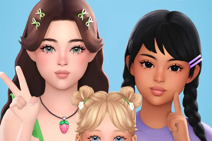 3D ресницы для самых маленьких "3D EYELASHES FOR KIDS"
