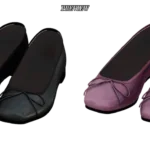 Колготки и балетки для симочек "Patent Ballet Flats Set"