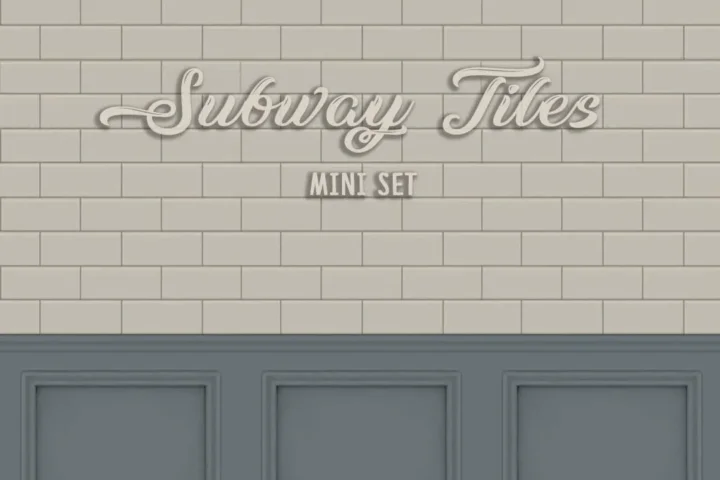 Плитка для стен Subway Tiles Mini Set