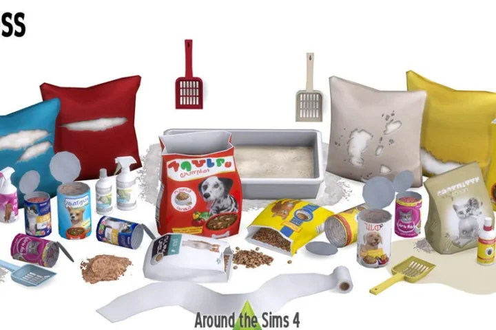 Pet Mess от AroundTheSims4