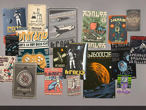 Simlish Posters on Artig