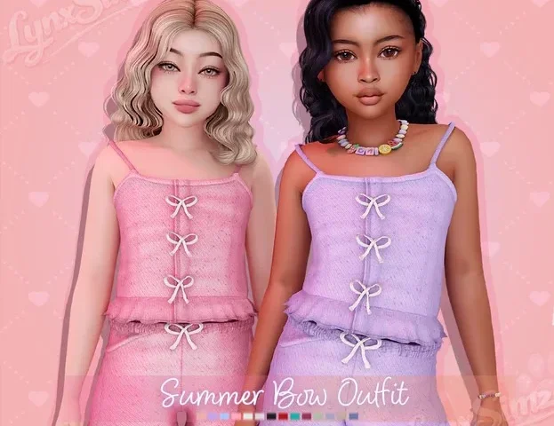 Summer Bow Outfit — Child