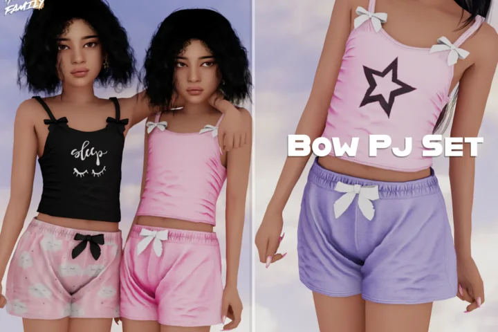 Пижама - Bow PJs Set (Child)